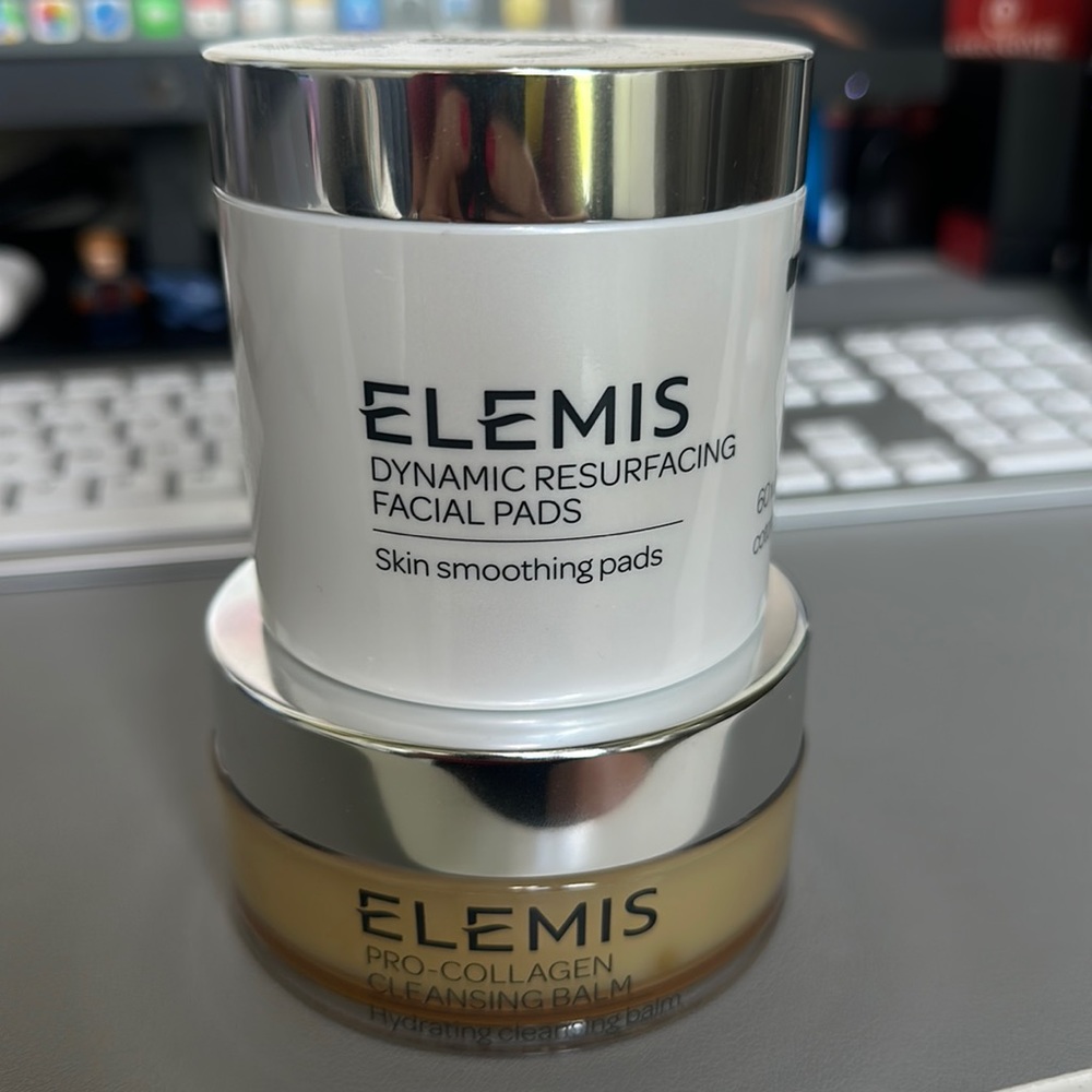 Elemis Dynamic Resurfacing Facial Pads + Pro-Collagen Cleansing Balm